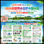 2026年中国水周宣传栏