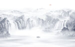 水墨山水画