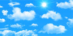 蓝天白云