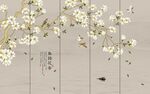 工笔花鸟背景