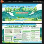 中国水周世界水日宣传栏