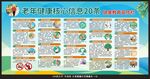老年健康核心信息宣传栏