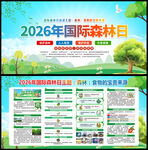 2026年世界森林日展板