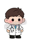 可爱卡通小医生形象