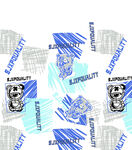 涂鸦风格品牌图案设计元素