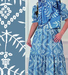 叶子 印花 面料设计