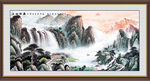源远流长山水国画