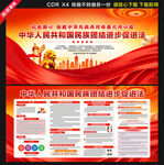 民族团结进步促进法展板宣传栏