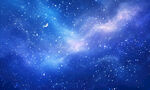 银河星空背景墙