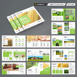 方形农产品画册