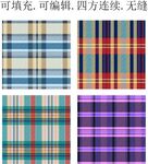 格子面料 格子图案 经典格纹面