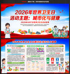 2026年世界卫生日展板