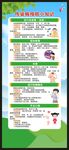 传染病预防知识展架