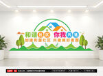 和谐社区文化墙