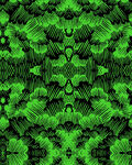 绿色几何图案抽象背景图