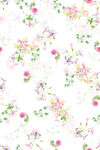 花卉图案背景清新雅致