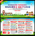 校园安全展板