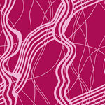 粉色线条抽象几何图案