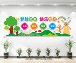 幼儿园文化形象墙