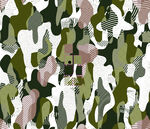 迷彩花纹图案设计