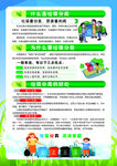 垃圾分类知识宣传海报