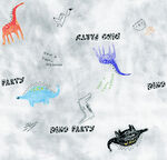 手绘动物图案设计素材