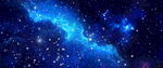 蓝色星空背景图