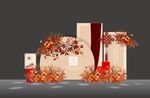 秋季婚礼场景装饰布置