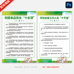 校园食品安全十必须