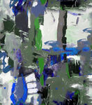 抽象色彩涂鸦艺术画面