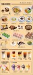 多样美食插画展示
