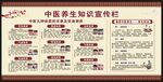 中医健康教育知识宣传栏