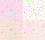 梦幻粉色系波点背景图案