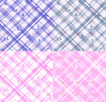 多彩格子图案背景素材