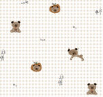 小熊图案背景图