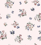 花卉图案背景清新雅致