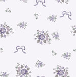 紫色花卉蝴蝶结图案背景