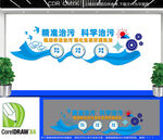 依法治污文化墙