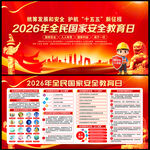 国家安全教育日展板
