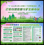 2026年 地球日展板