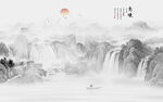 禅意水墨画