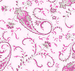 粉色佩斯利花纹图案背景