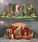 国风美陈周岁宴