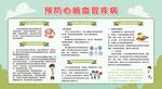 预防心脑血管疾病知识展板