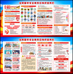 415全民国家安全教育日展板