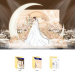 香槟色梦幻城堡婚礼设计