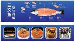 三文鱼美食宣传海报