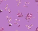 紫色背景花卉图案纹理