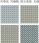 彩色民族花纹 阿拉伯图案