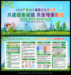2026年全国爱国卫生月宣传展